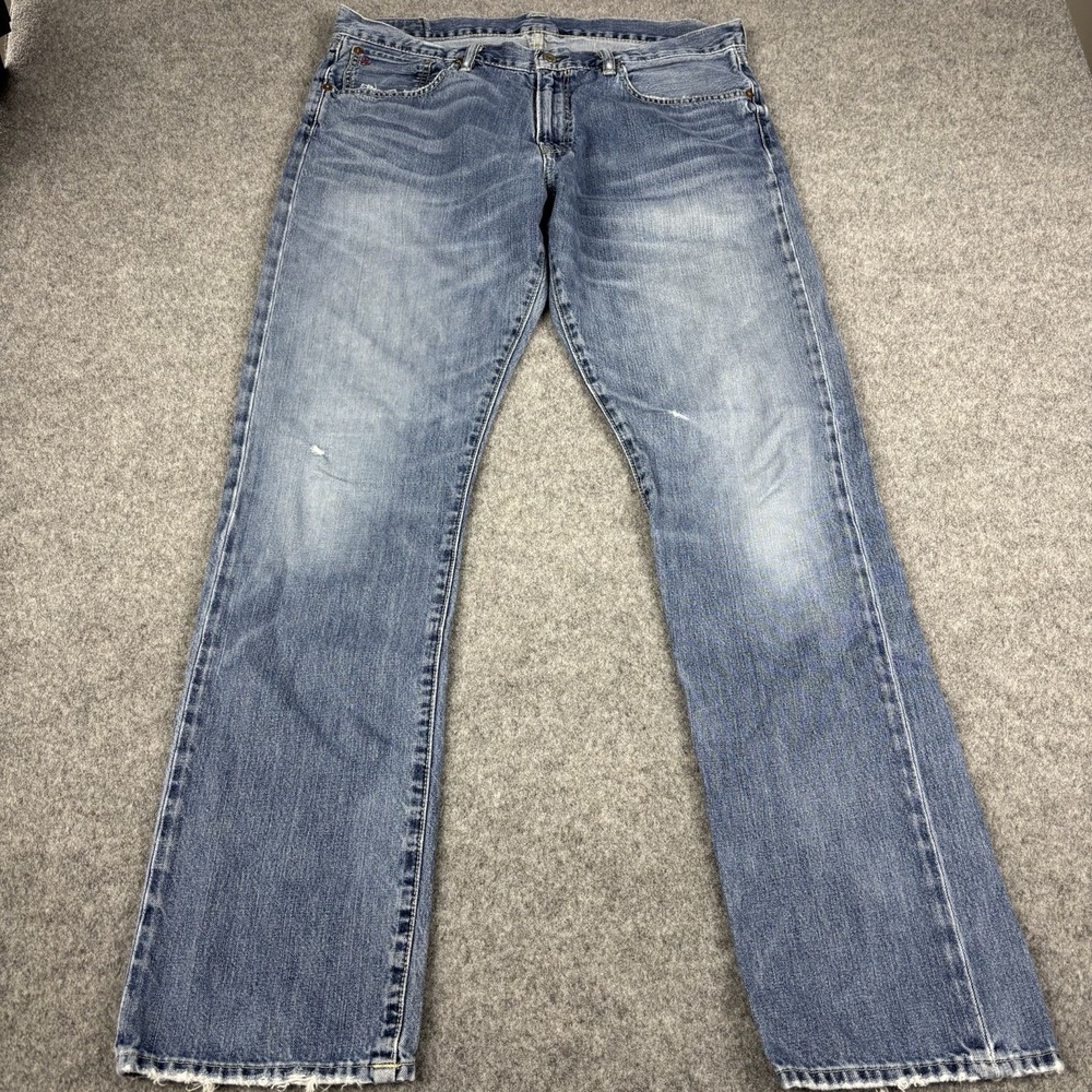 Polo Ralph Lauren Dungarees‎ Jeans Mens 36x34 (Fits 38x35) Hampton Straight Leg